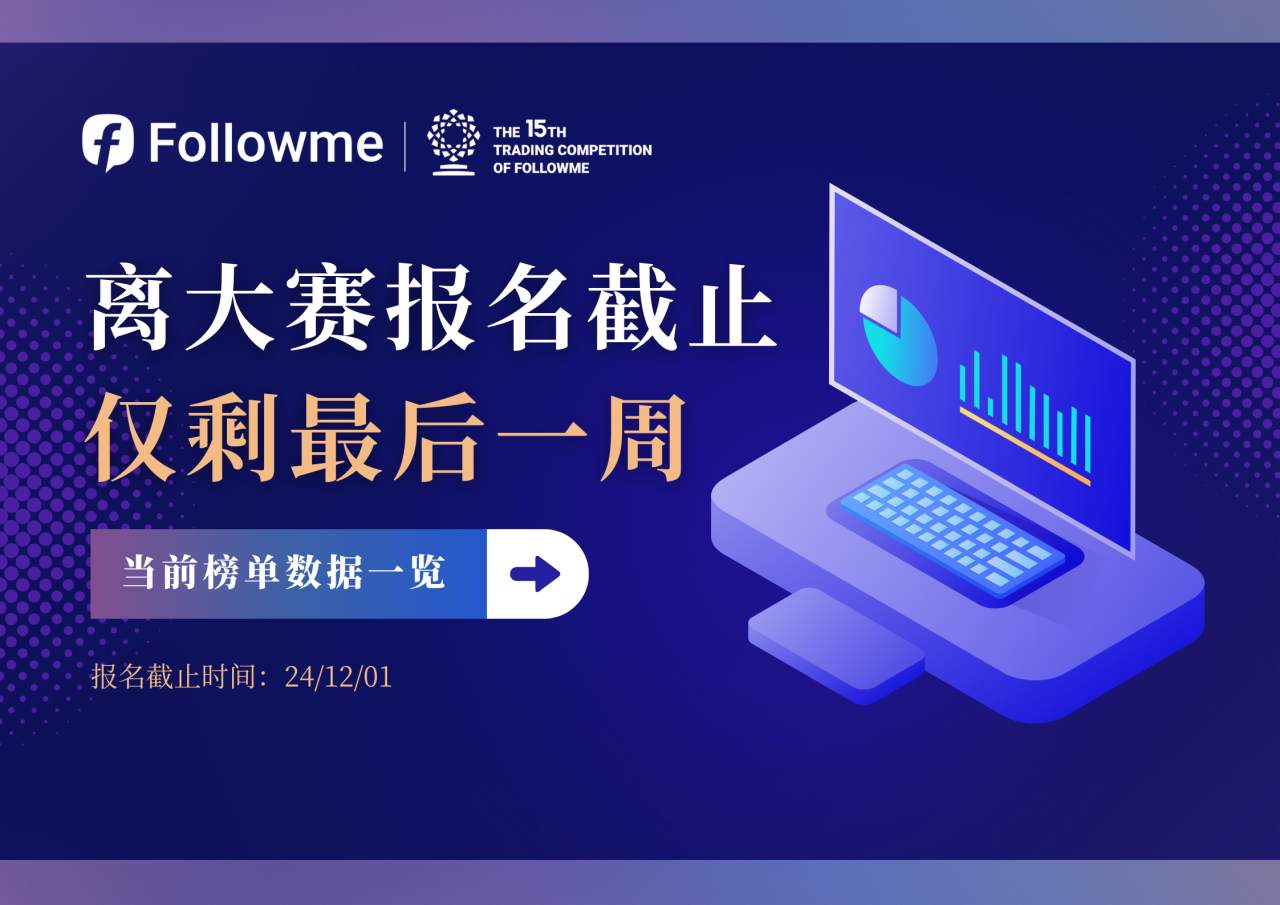 离交易大赛报名截止仅剩最后 1 周 | 当前总榜数据一览