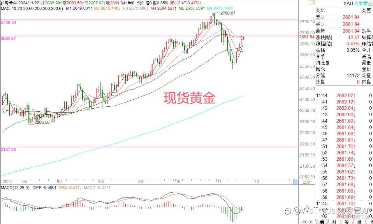 2024年11月22日|每日汇评-策略分析|王萍：非美空头再进攻