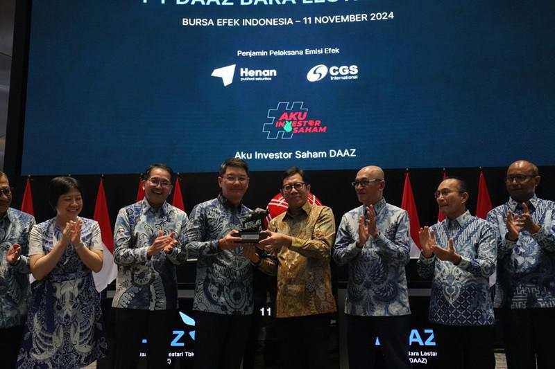 Diramaikan 47,9 Ribu Investor, IPO DAAZ Oversubscribed 33,20 Kali