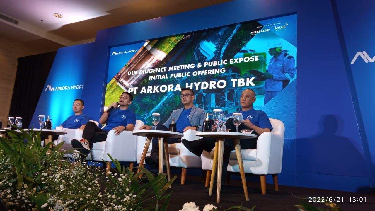 Arkora Hydro (ARKO) Kebut Konstruksi Dua Proyek Pembangkit Listrik