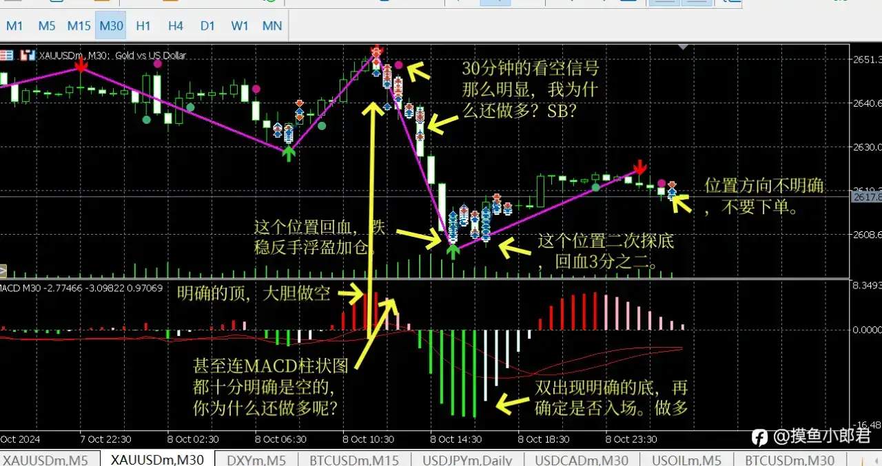 极限交易的傻 B：重仓下的无限杠杆＋浮盈加仓——黄金交易心得分享……