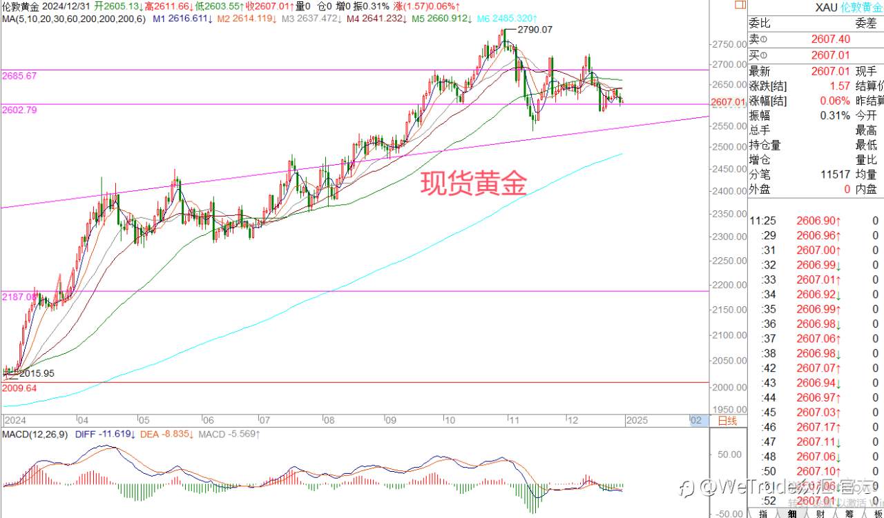 2024年12月31日|每日汇评-策略分析|王萍:非美还是偏弱势震荡