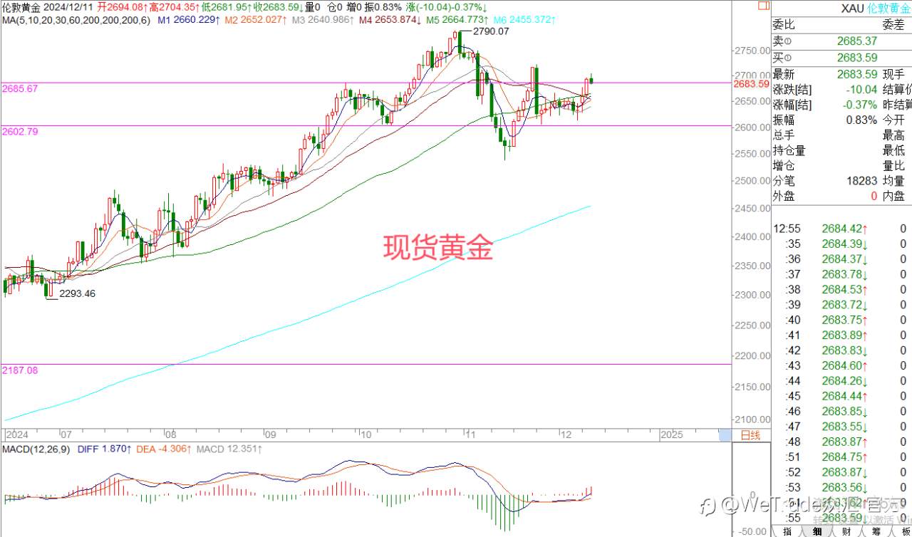 2024年12月11日|每日汇评-策略分析|王萍：原油日内继续偏震荡运行