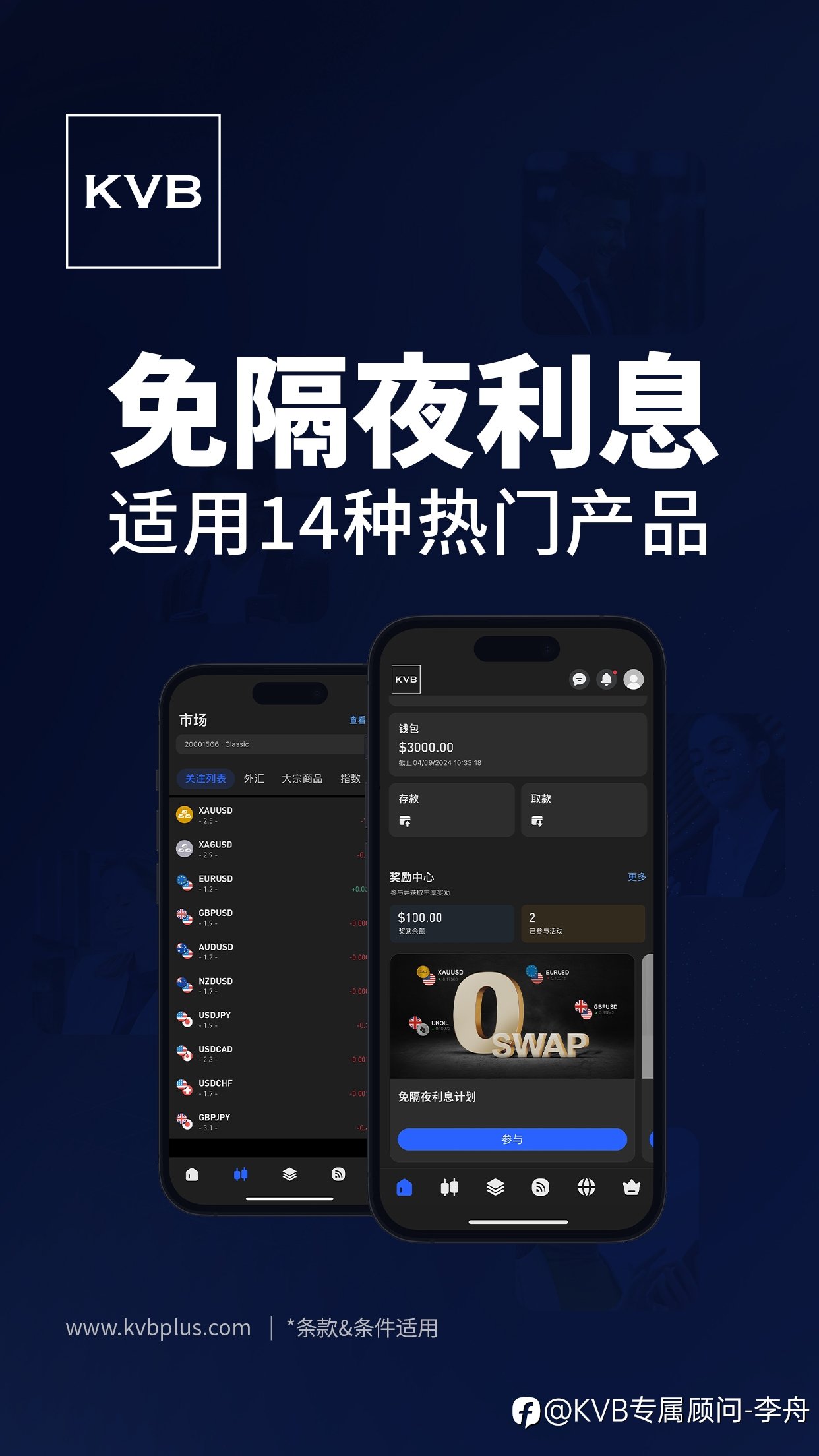 KVB 免隔夜费用计划,轻松赚取更多利润!