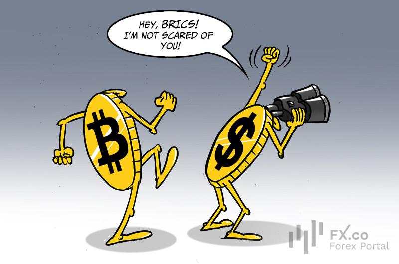 Bitcoin Mengancam Hegemoni Dolar, Bukan Mata Uang Bersama BRICS
