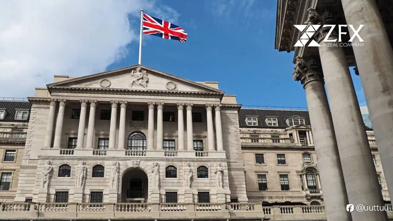 ZFX山海证券：英国央行决议来袭！本周料将按兵不动！