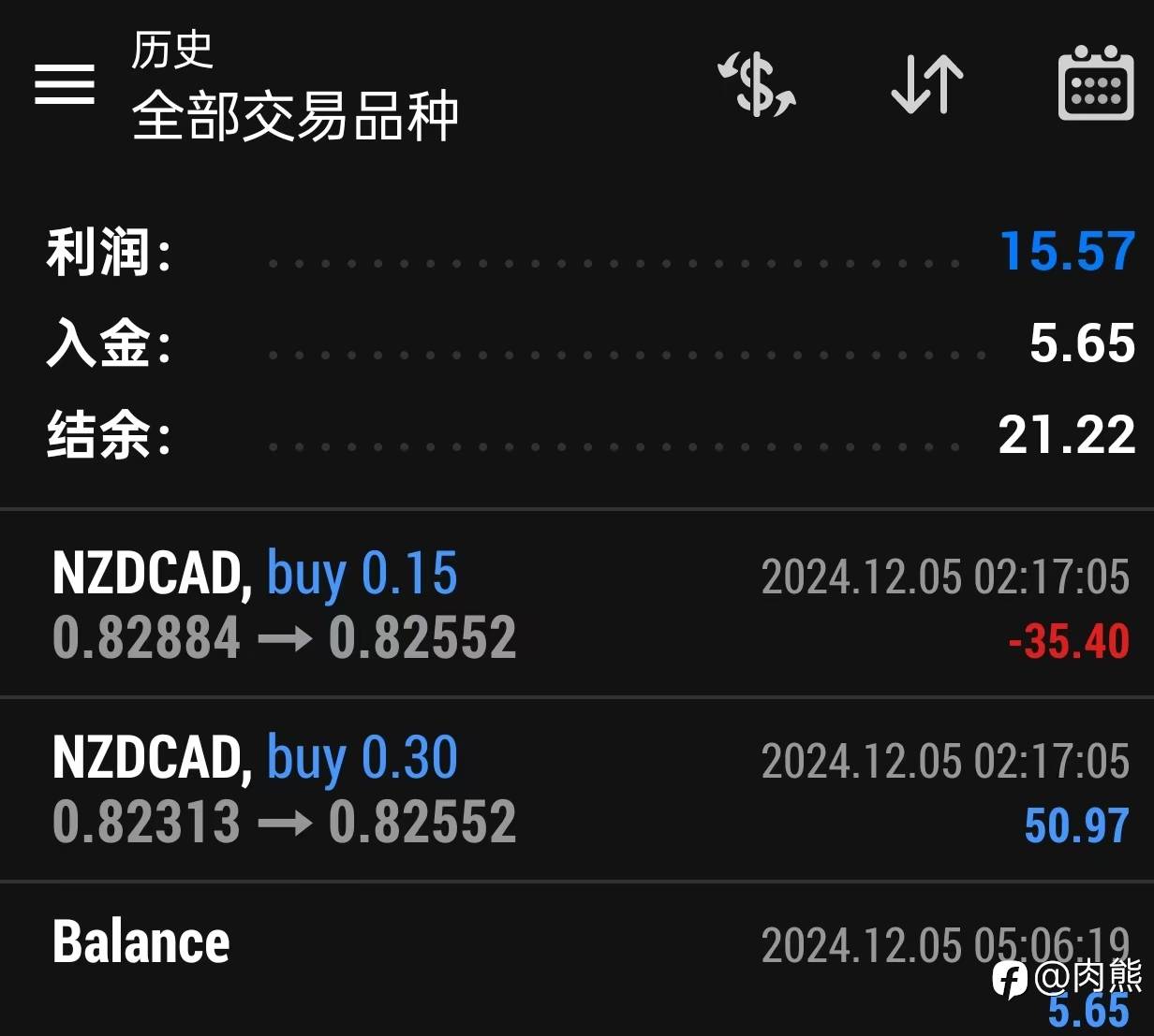 每日收益更新(稳定的盈利是你对生活说不的底气)https://www.followme.com/u/330043/2