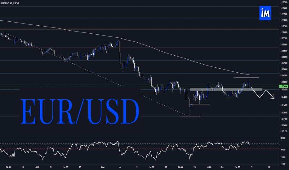 EUR/USD: Diverging Economic Realities Point to Further Weakness