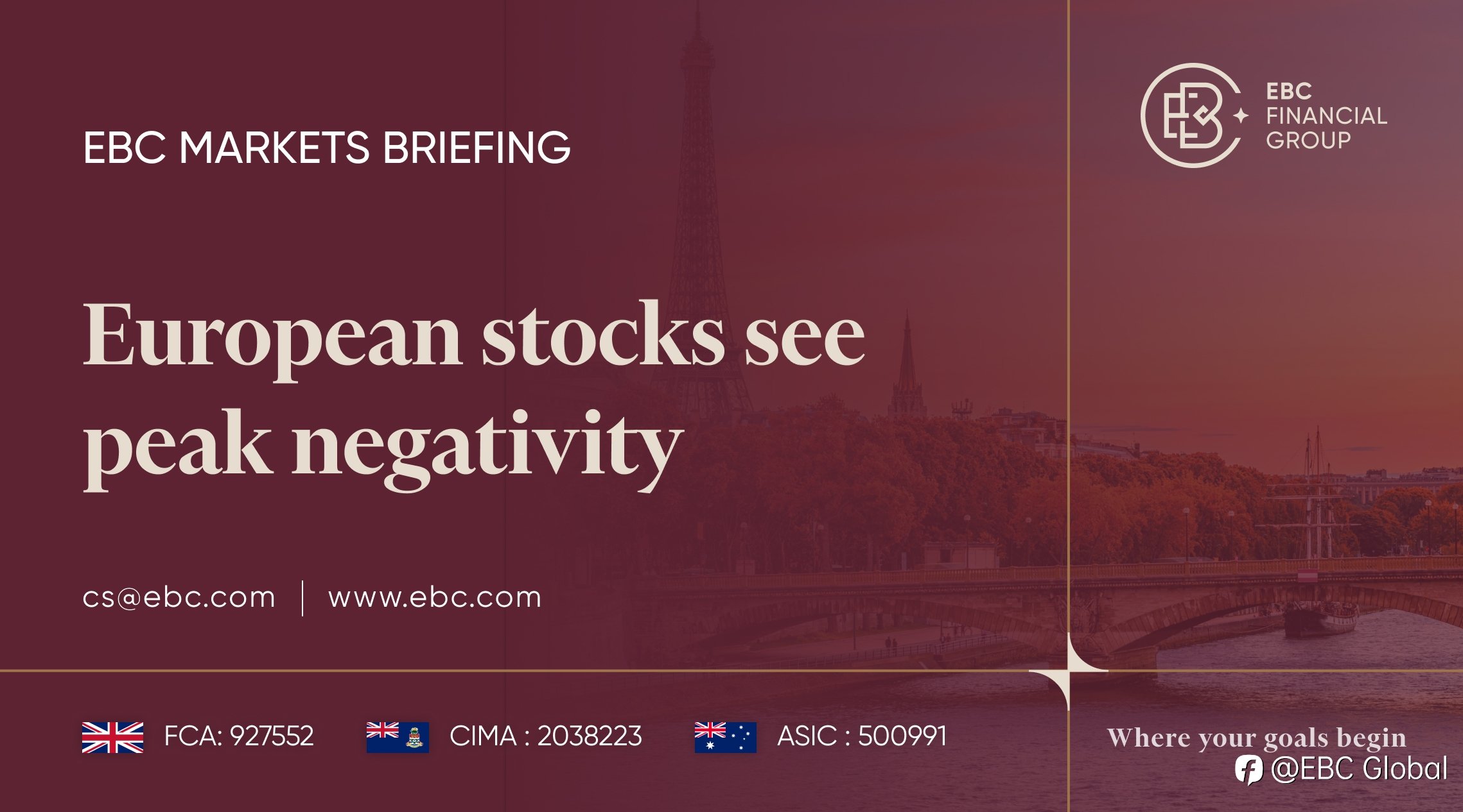EBC Markets Briefing | European stocks see peak negativity