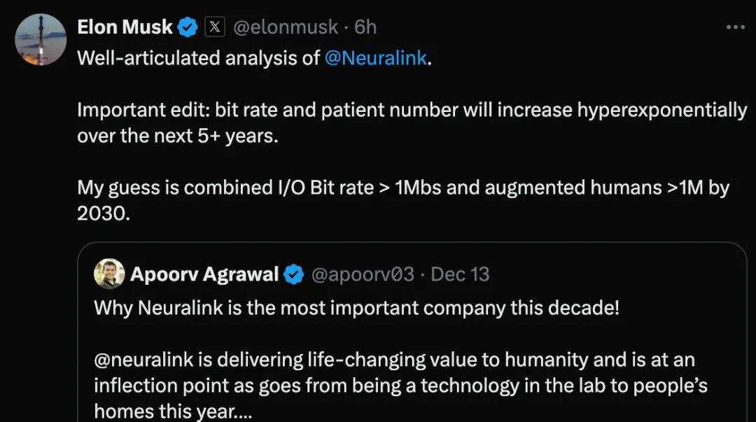 马斯克Neuralink：本十年最重要的公司，引领人机交互的未来，2030年增强人类要破100万