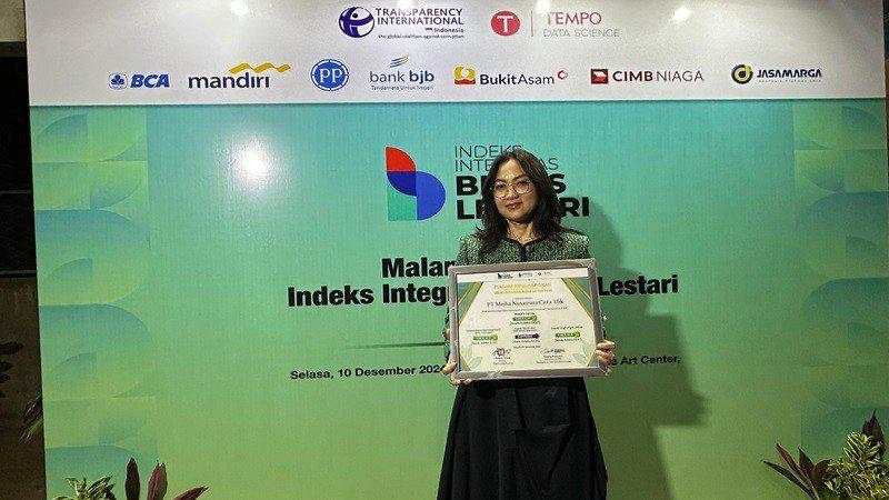 Komitmen Bisnis Berkelanjutan, MNCN Sabet Penghargaan Indeks Integritas Bisnis Lestari 2024