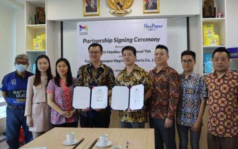 Bangun Pabrik Popok, MMIX dan NicePaper Bentuk Perusahaan Patungan