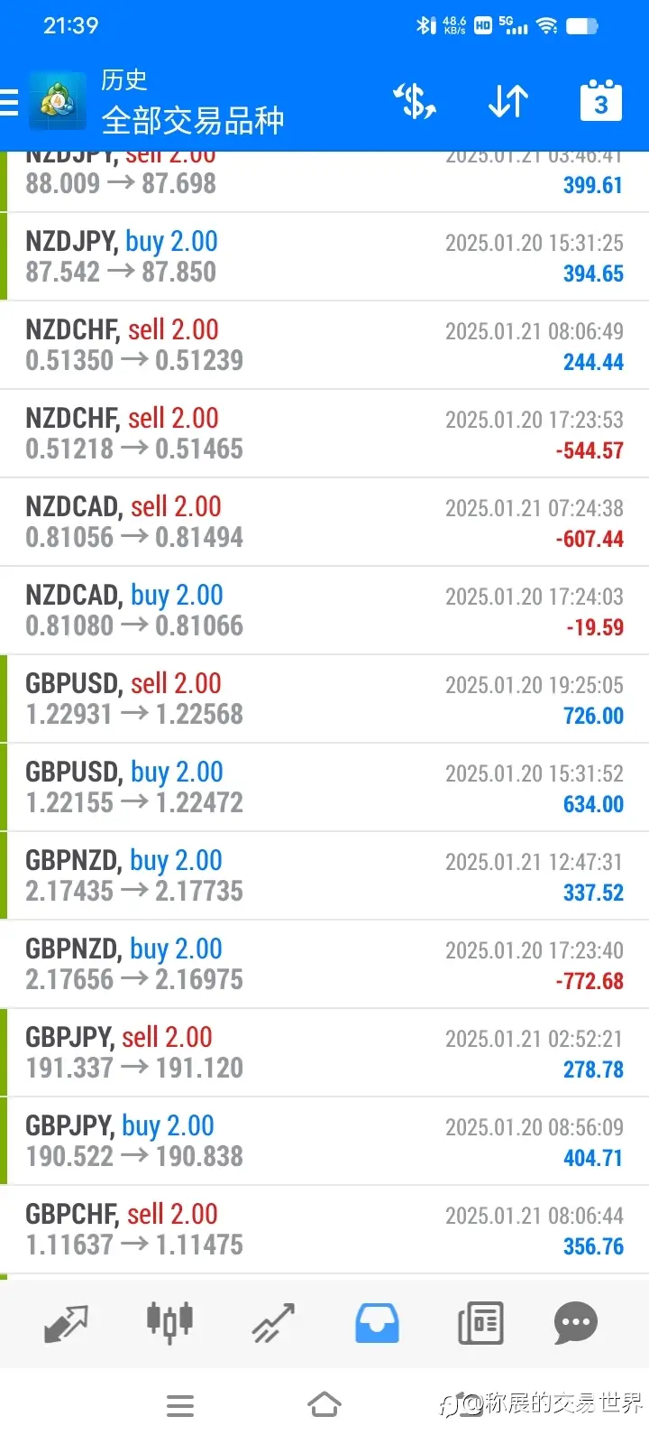 固定模式下的对冲全货币持仓