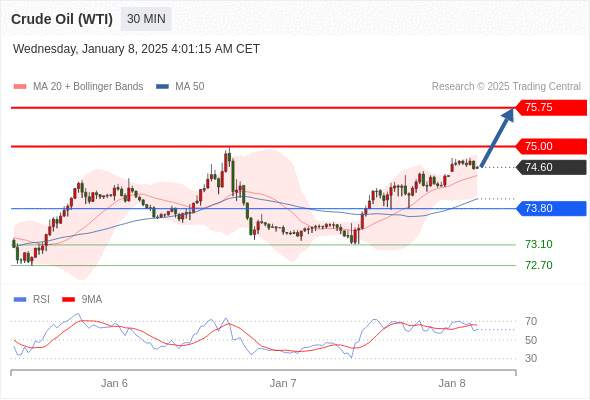 2025年1月8日-Trading Central每日策略午报