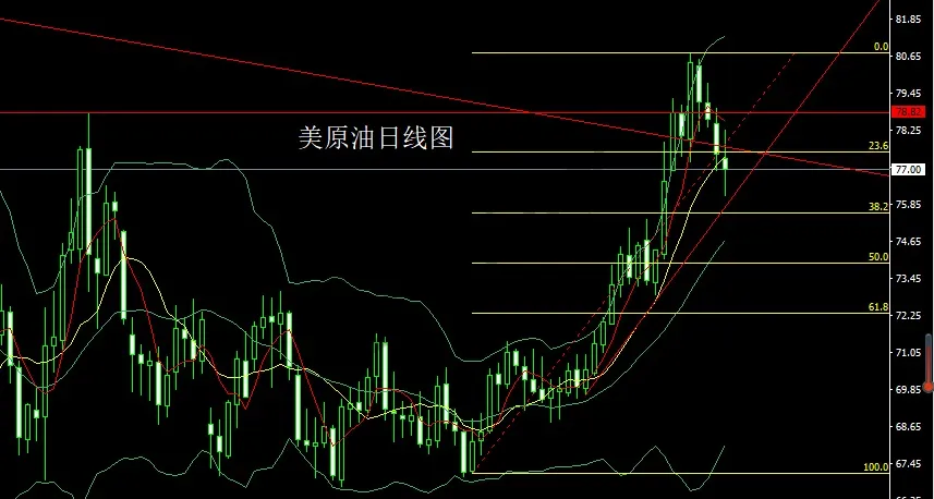 1月22日：日线大阳破颈线，金银回踩延续多