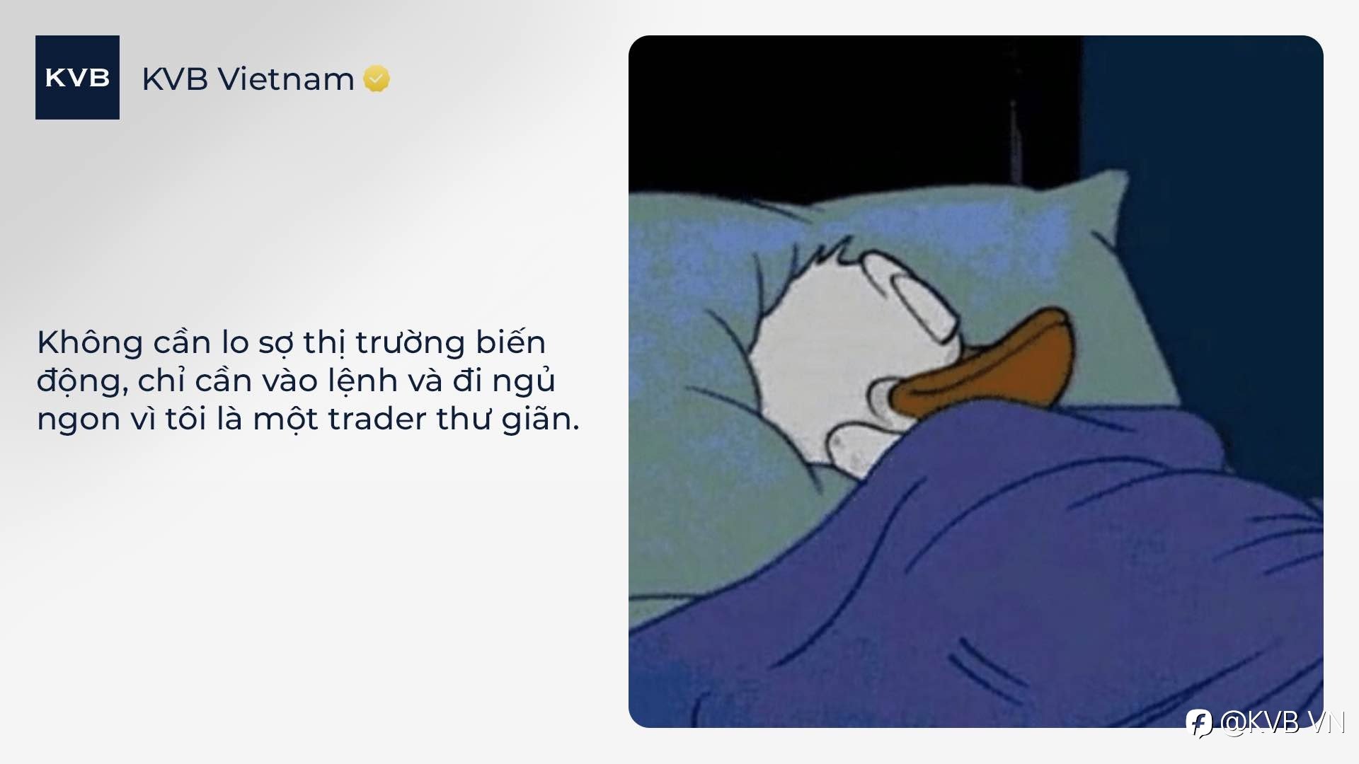 Vì tôi là một trader thư giãn =))))