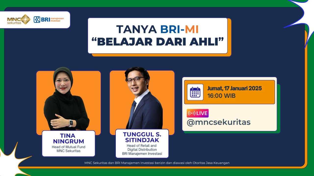 Saksikan IG Live Tanya BRI-MI Belajar dari Ahli soal Reksa Dana Sore Ini