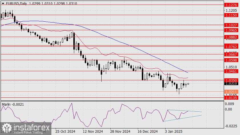 Prakiraan untuk EUR/USD pada 17 Januari 2025