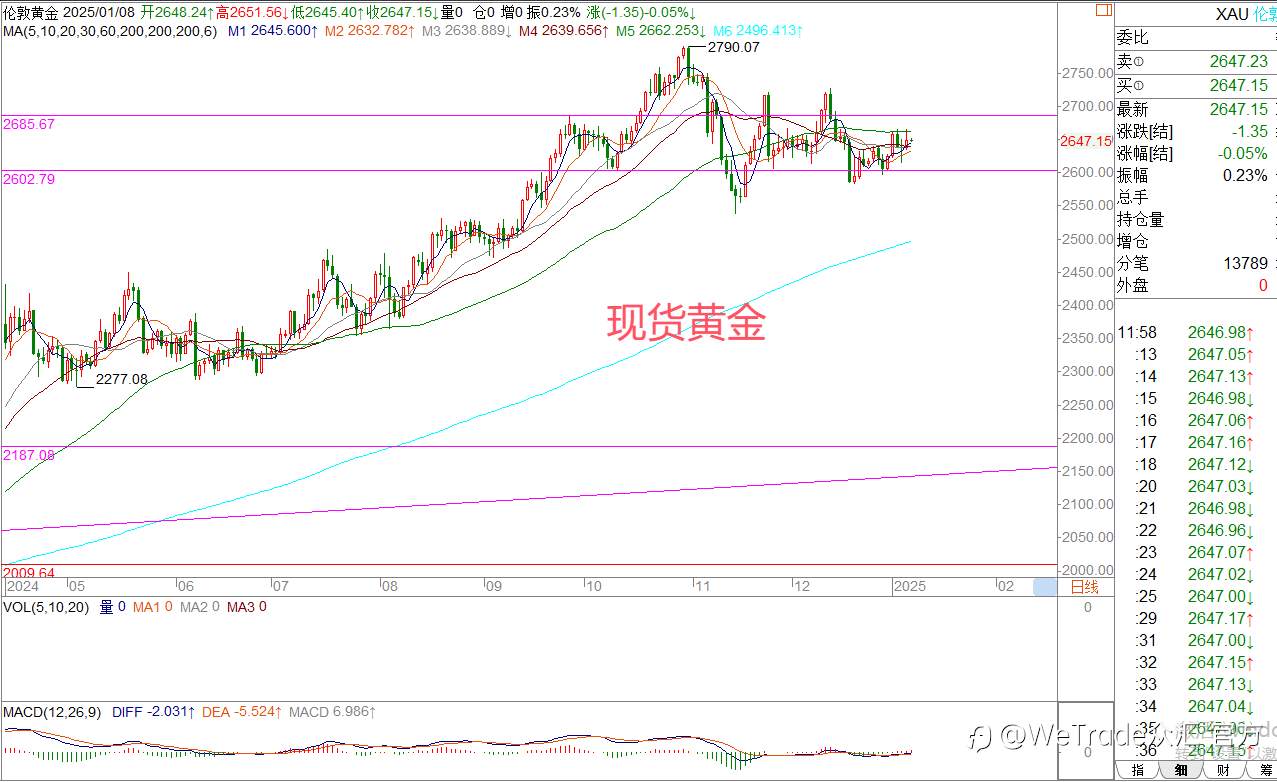 2025年1月8日|每日汇评-策略分析|王萍：原油震荡偏多运行