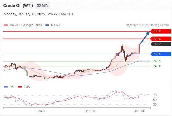 2025年1月13日-Trading Central每日策略早报