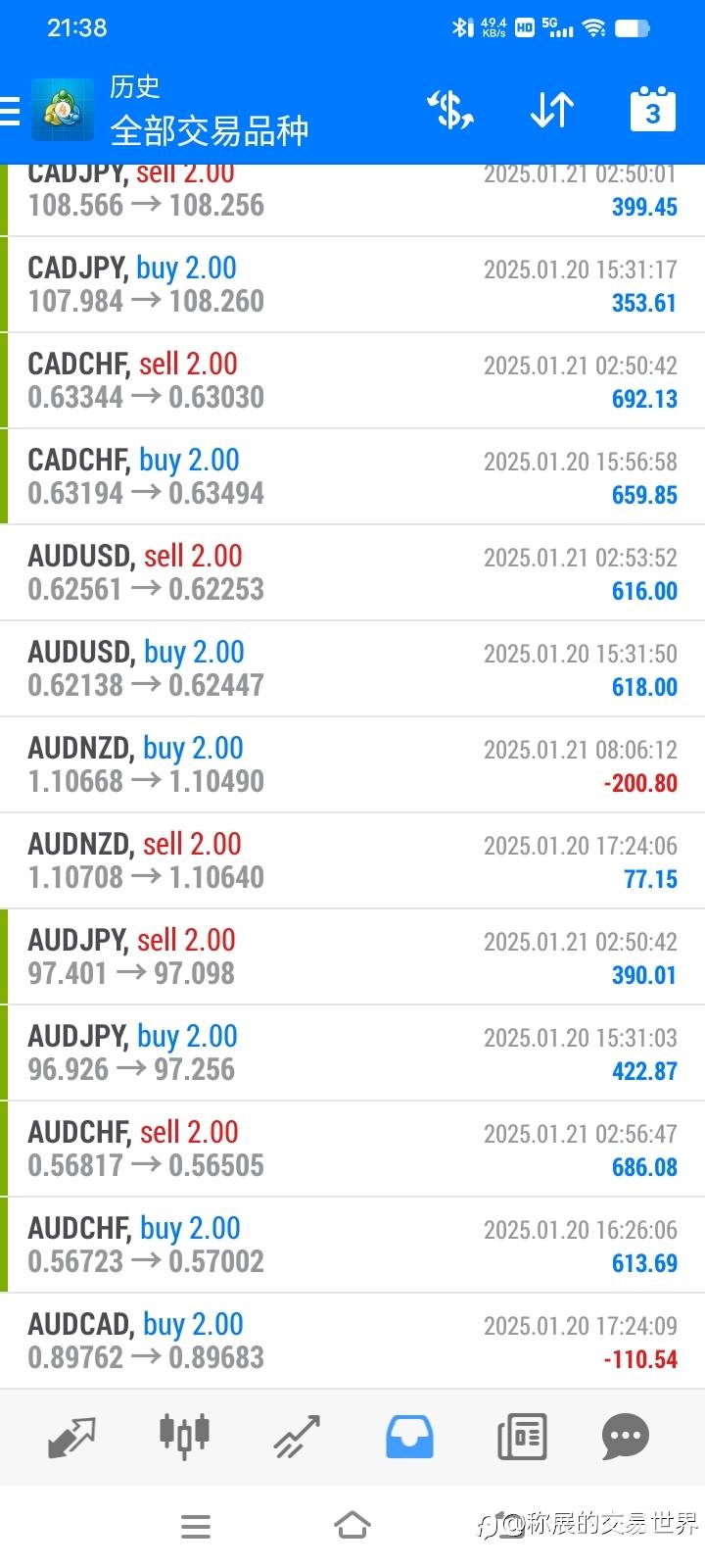 固定模式下的对冲全货币持仓