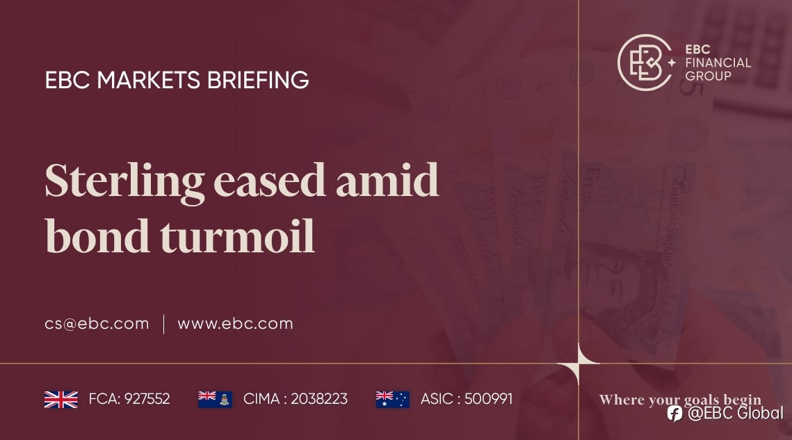 EBC Markets Briefing | Sterling eased amid bond turmoil