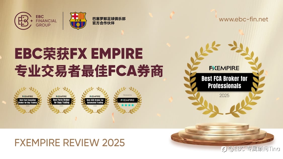 EBC荣获FX Empire专业交易者最佳FCA券商