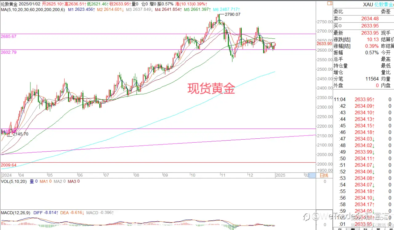 2025年1月2日|每日汇评-策略分析|王萍：原油日线震荡偏多运行