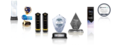 ATFX荣获80+国际大奖，见证品牌卓越成就