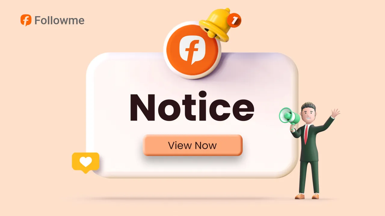 Pemberitahuan Peningkatan Layanan Followme