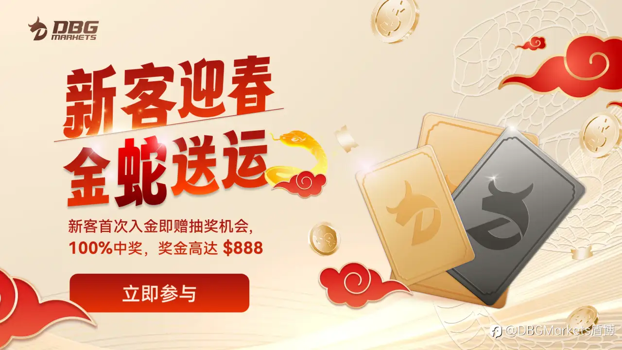 新年迎鸿运：DBG Markets翻卡牌抽$888新春现金红包！