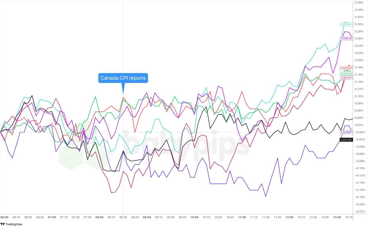 CAD Slipped on Headline CPI but Rebounded on Oil and Core Inflation