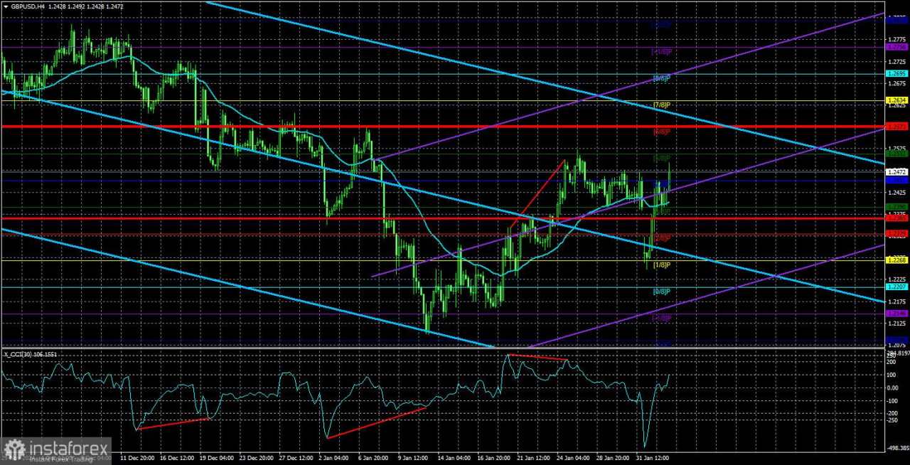 Gambaran Umum Pasangan GBP/USD pada 5 Februari: Pound Tetap Stabil Menjelang Pertemuan Bank of England