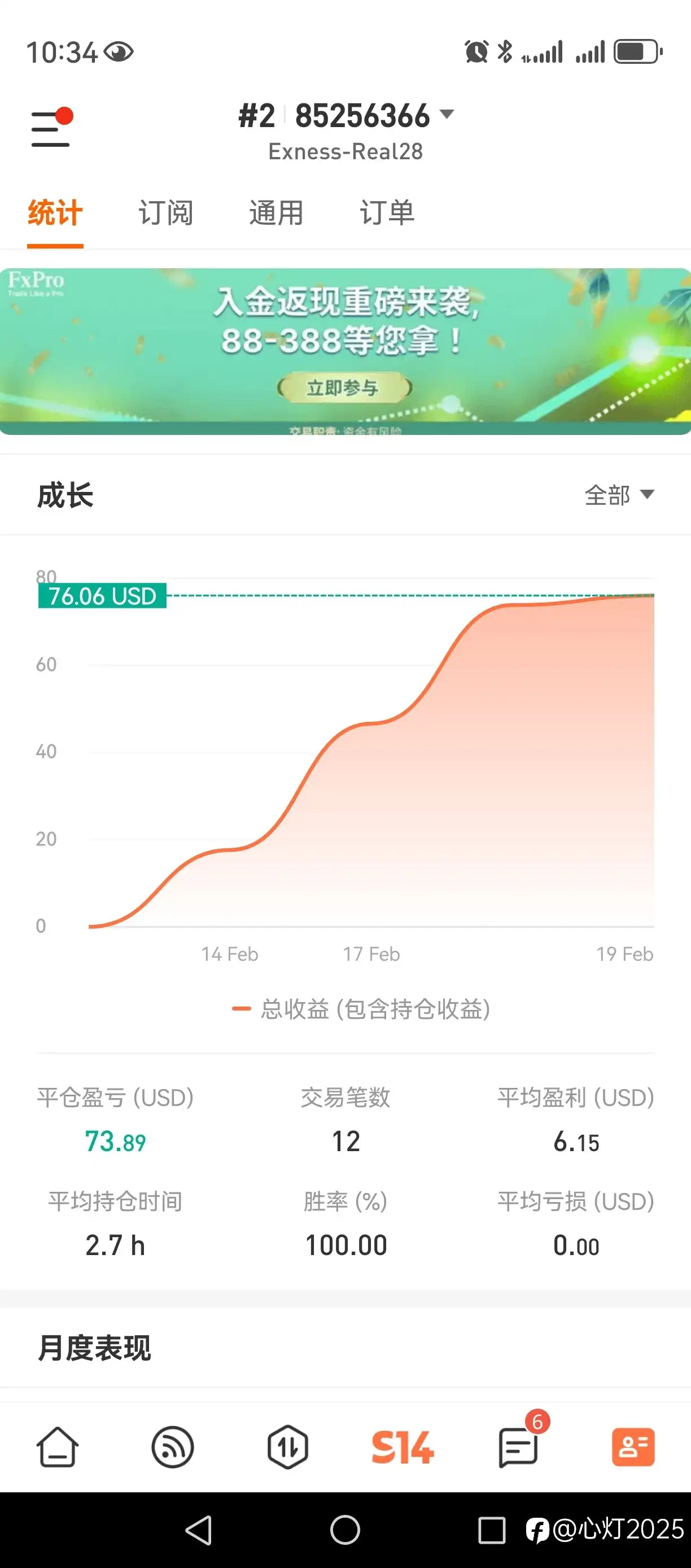 盈利翻倍打卡