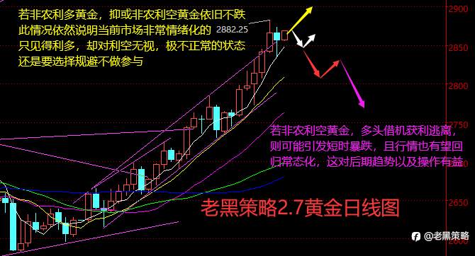 老黑策略:2.7外汇、黄金、原油分析策略