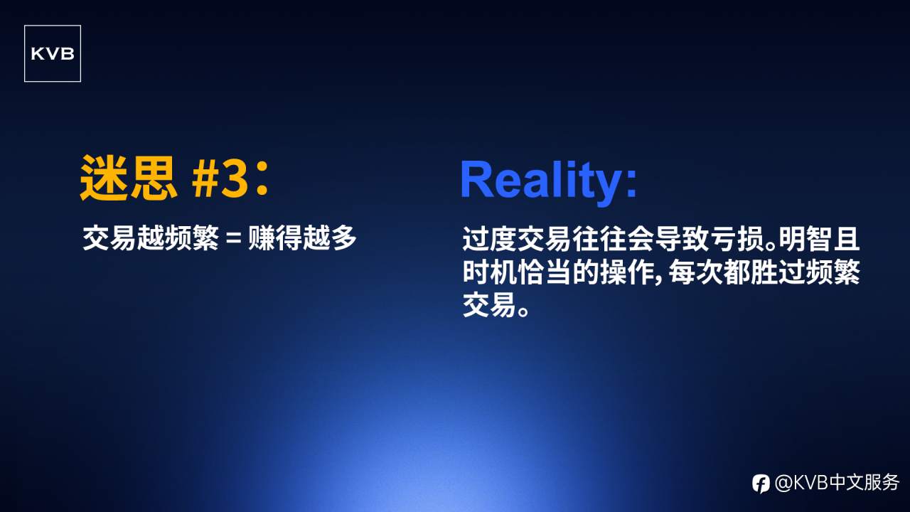 🚨三大交易误区 —— 让我们澄清事实!