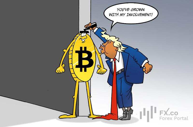 BTC melonjak di tengah gagasan Trump mengenai cadangan kripto