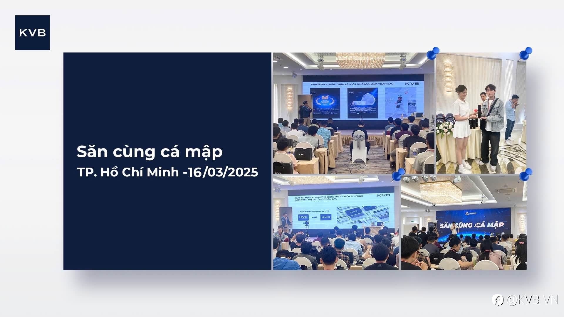 KVB Vietnam đồng hành cùng sự kiện “Săn cùng cá mập”