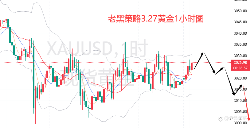 老黑策略:3.27外汇、黄金、原油分析策略