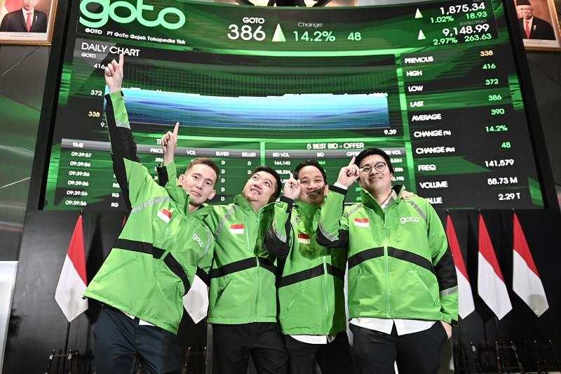Target Harga Saham GOTO Dipatok Rp110 Usai Cetak Adjusted EBITDA Positif