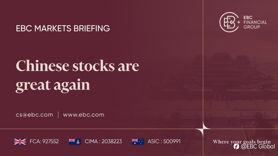 EBC Markets Briefing | Chinese stocks are great again