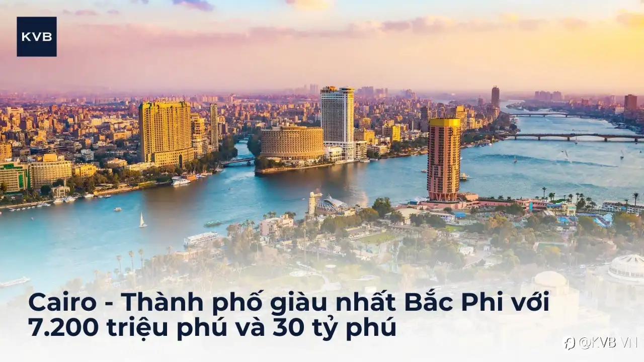 Cairo - Thành phố giàu và nhiều tỷ phú nhất Bắc Phi