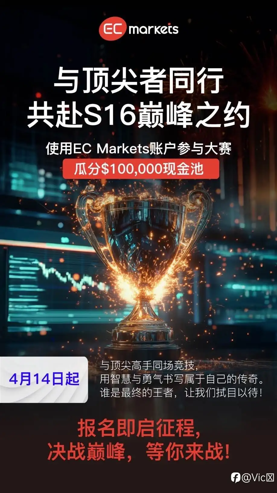 Followme S16大赛开启!EC Markets专属福利等你拿!