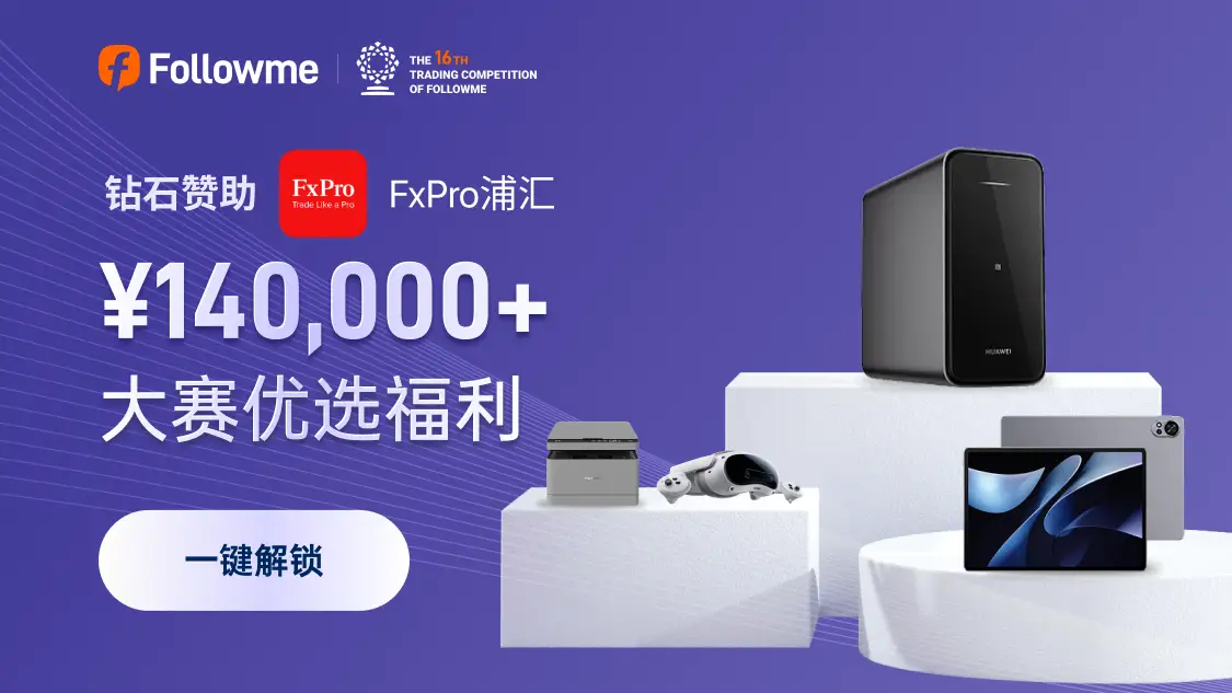 FxPro浦汇8届赋能交易大赛！16赛季五大福利支持