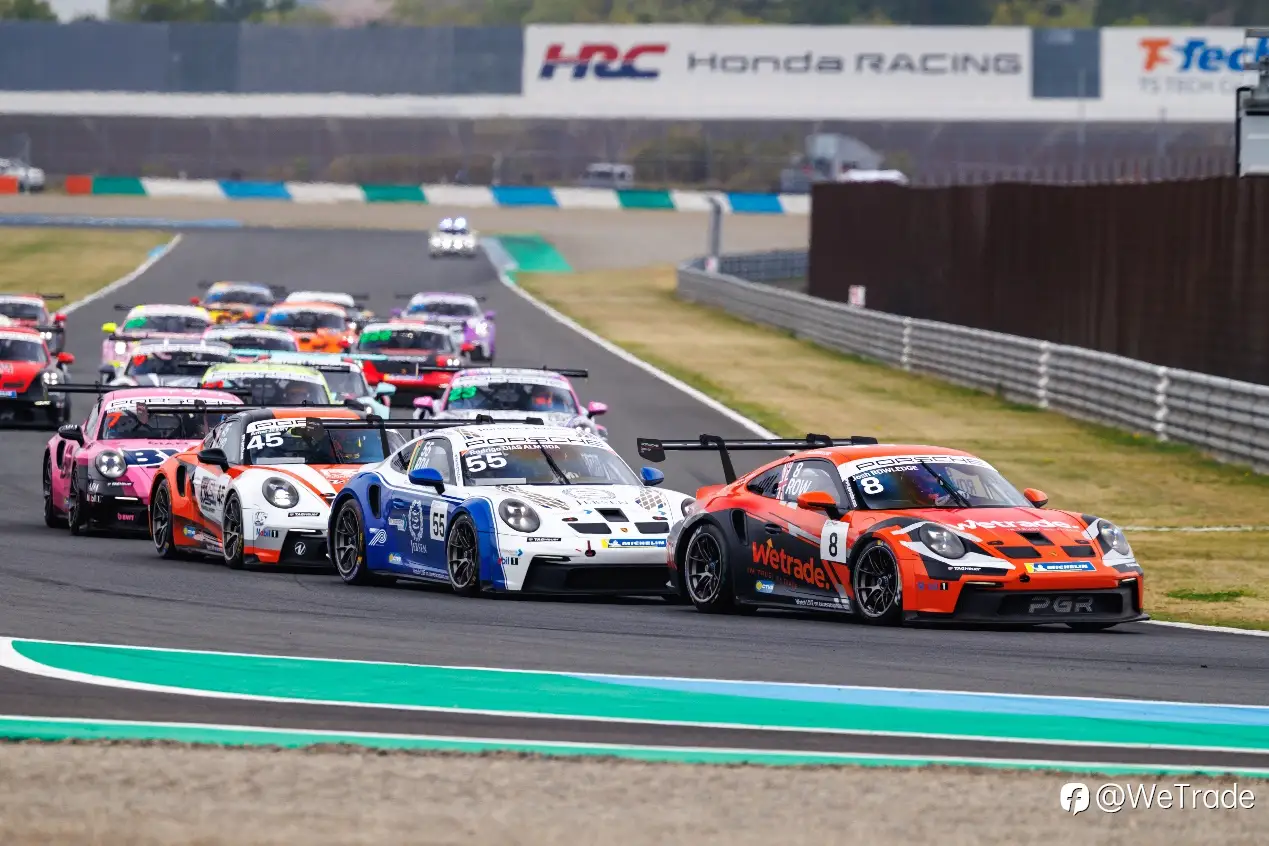 高效协作，激情竞逐！WeTrade携手Phantom Global Racing强势领跑PCCA2025赛季