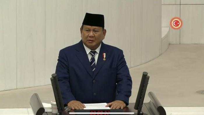 Prabowo Sebut Industri RI Siap Bantu Turki Bikin Jet Tempur-Kapal Selam