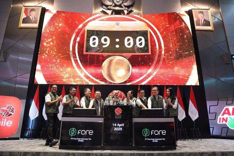 Resmi IPO, Fore Kopi (FORE) Raup Dana Rp353,44 Miliar