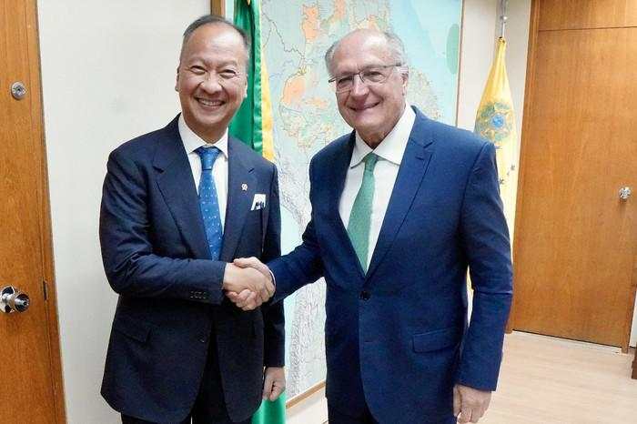 Temui Wapres Brasil, Menperin Perkuat Kerja Sama Sektor Industri