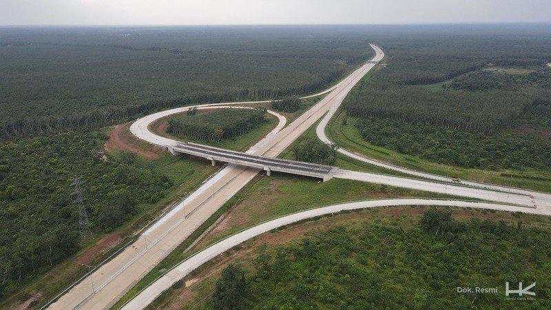 Konstruksi Tol Trans Sumatera Tahap II Capai 56,15 Persen, Kelar Kapan?