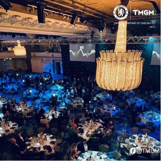 TMGM赞助切尔西颁奖礼，同庆蓝军120周年盛典！